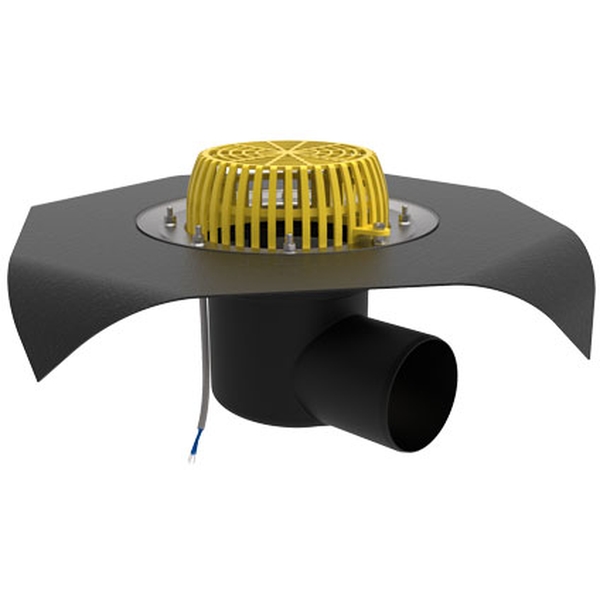 Воронка кровельная гориз. выпуск ТП-64/В-Э